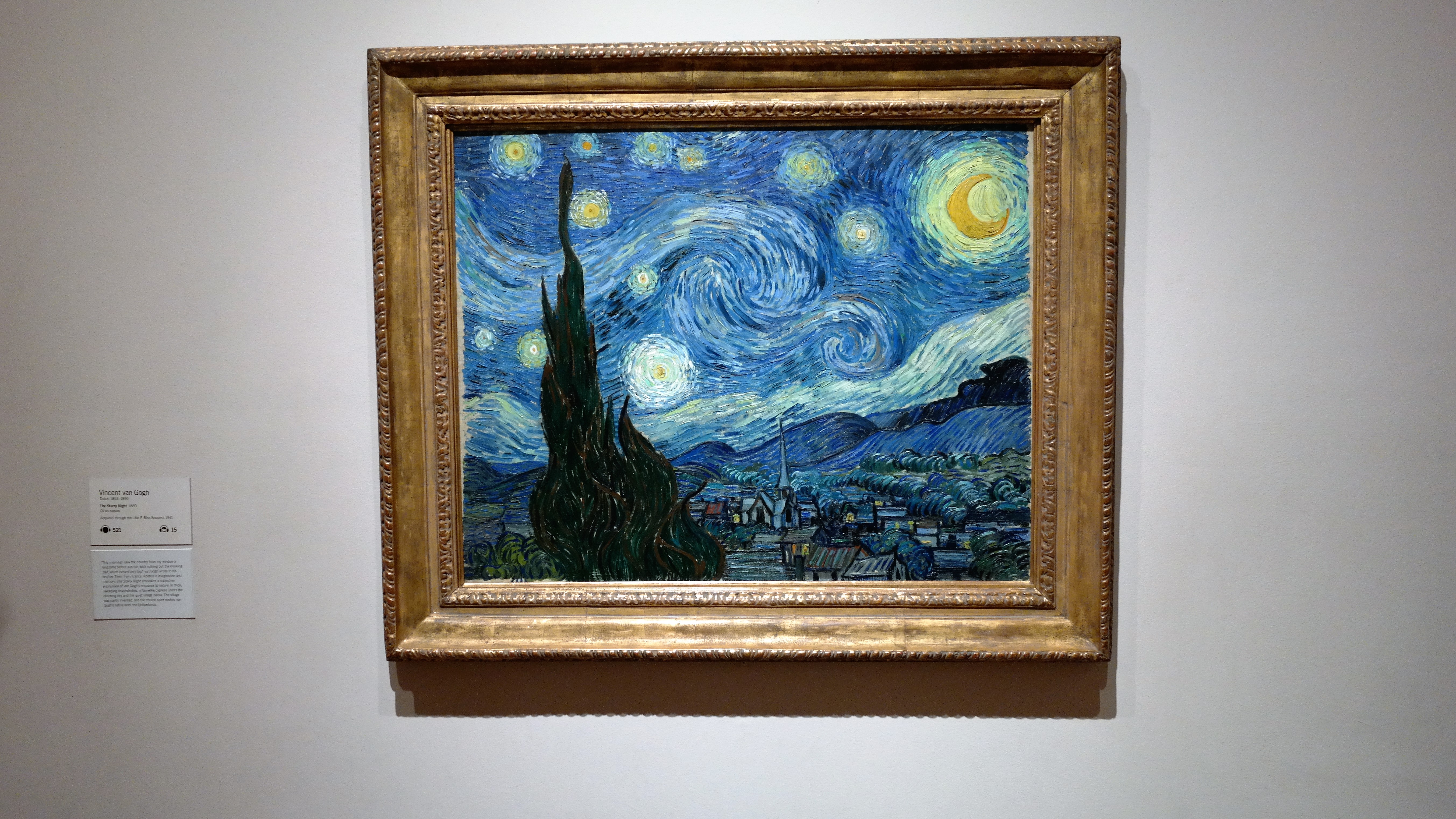 Van Gogh ”starry night” 1 miljard svenska kronor…
